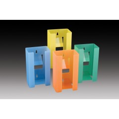 Plasdent SINGLE VERTICAL GLOVE BOX DISPENSER - YELLOW